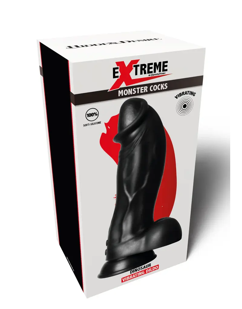 Vibrating Dinosaur Monster Dildo