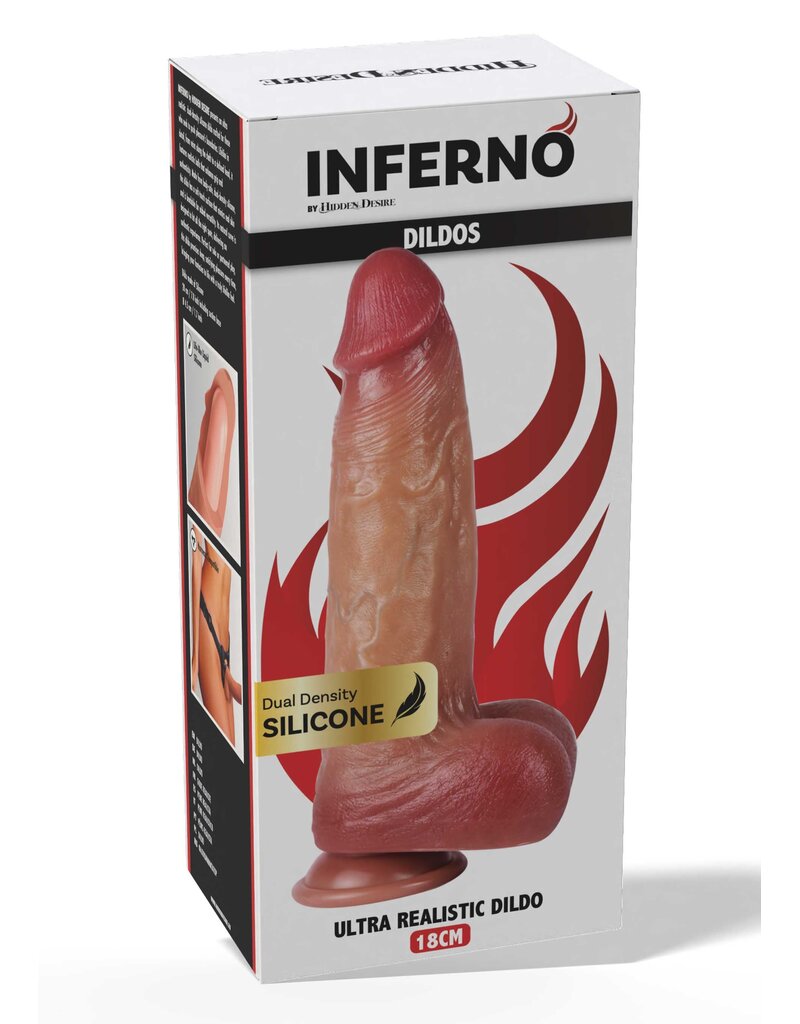Ultra Realistic Dildo Silicone 18 cm