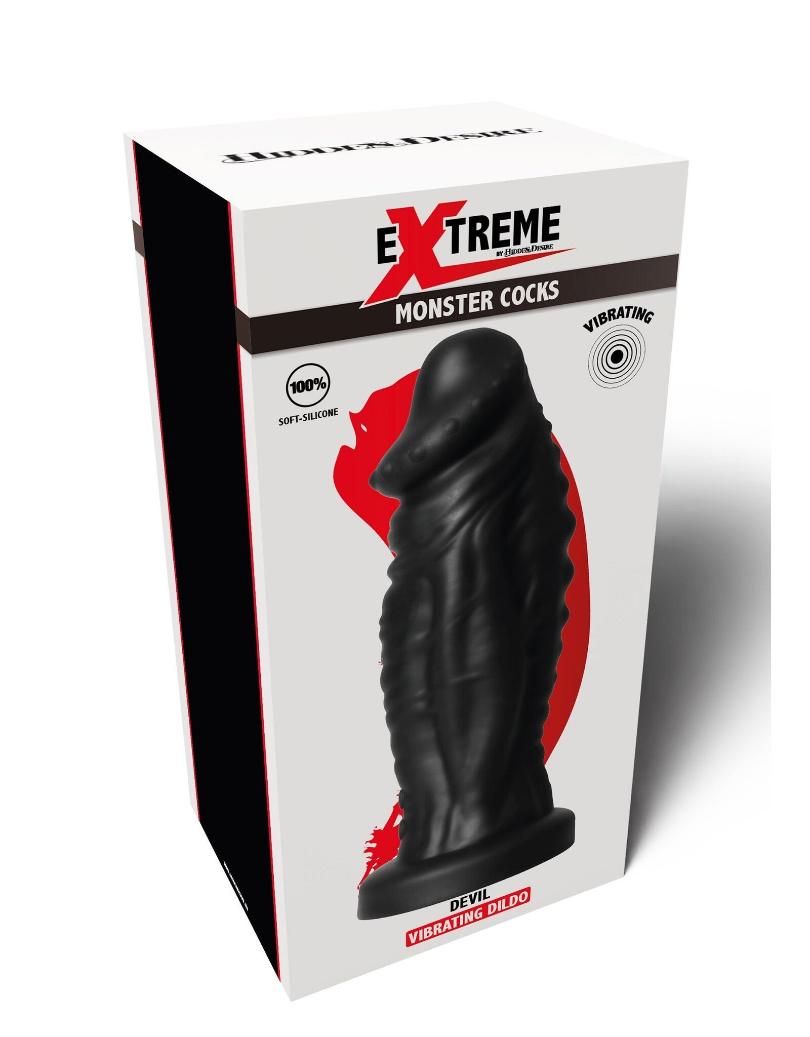 Vibrating Devil Monster Dildo