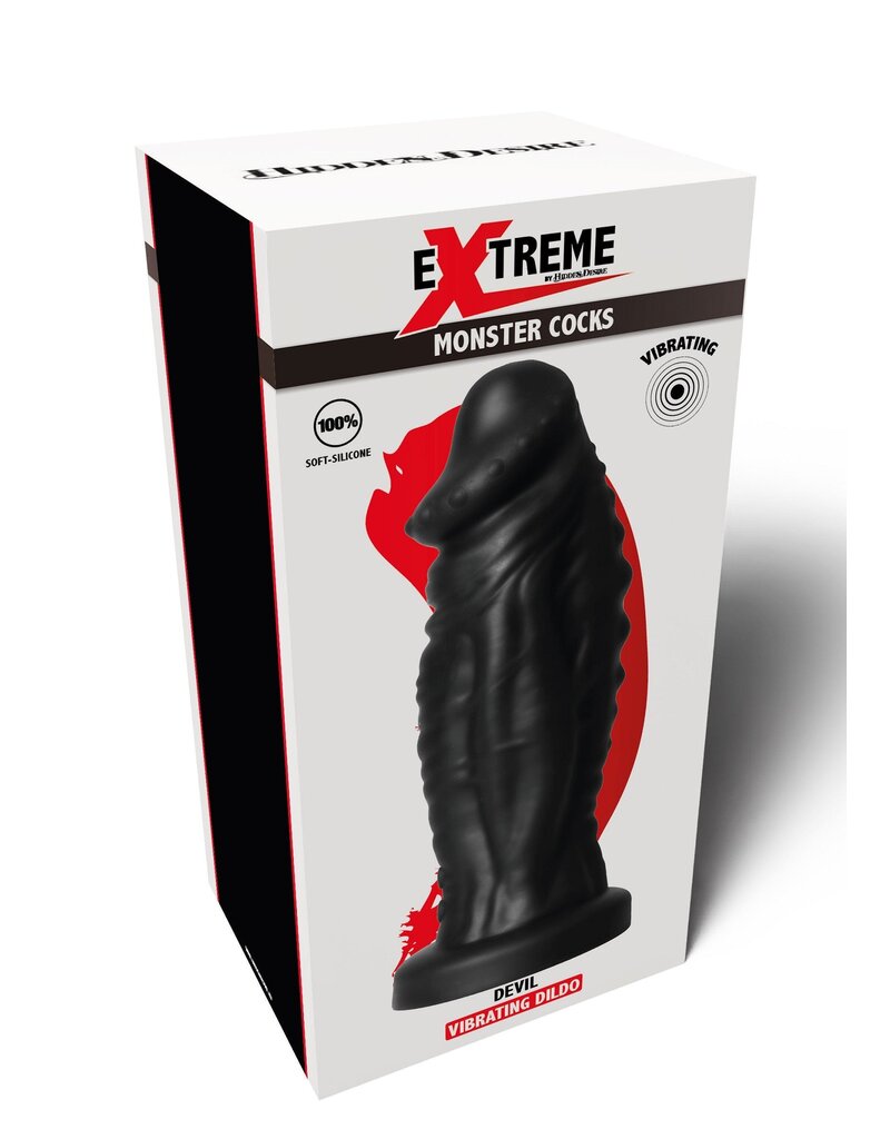 Vibrating Devil Monster Dildo