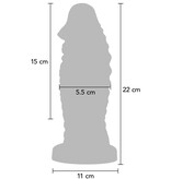 Vibrating Devil Monster Dildo