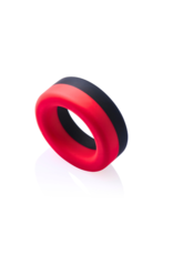 Kinky Monster Fire Monster Cockring Noir-Rouge