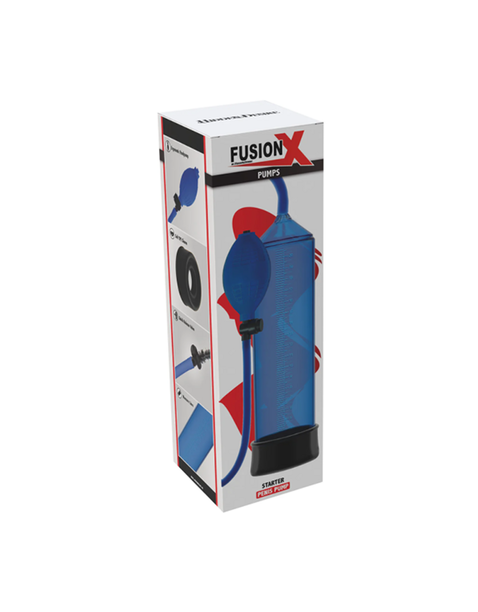 Fusion X Starter Penis Pump Blue