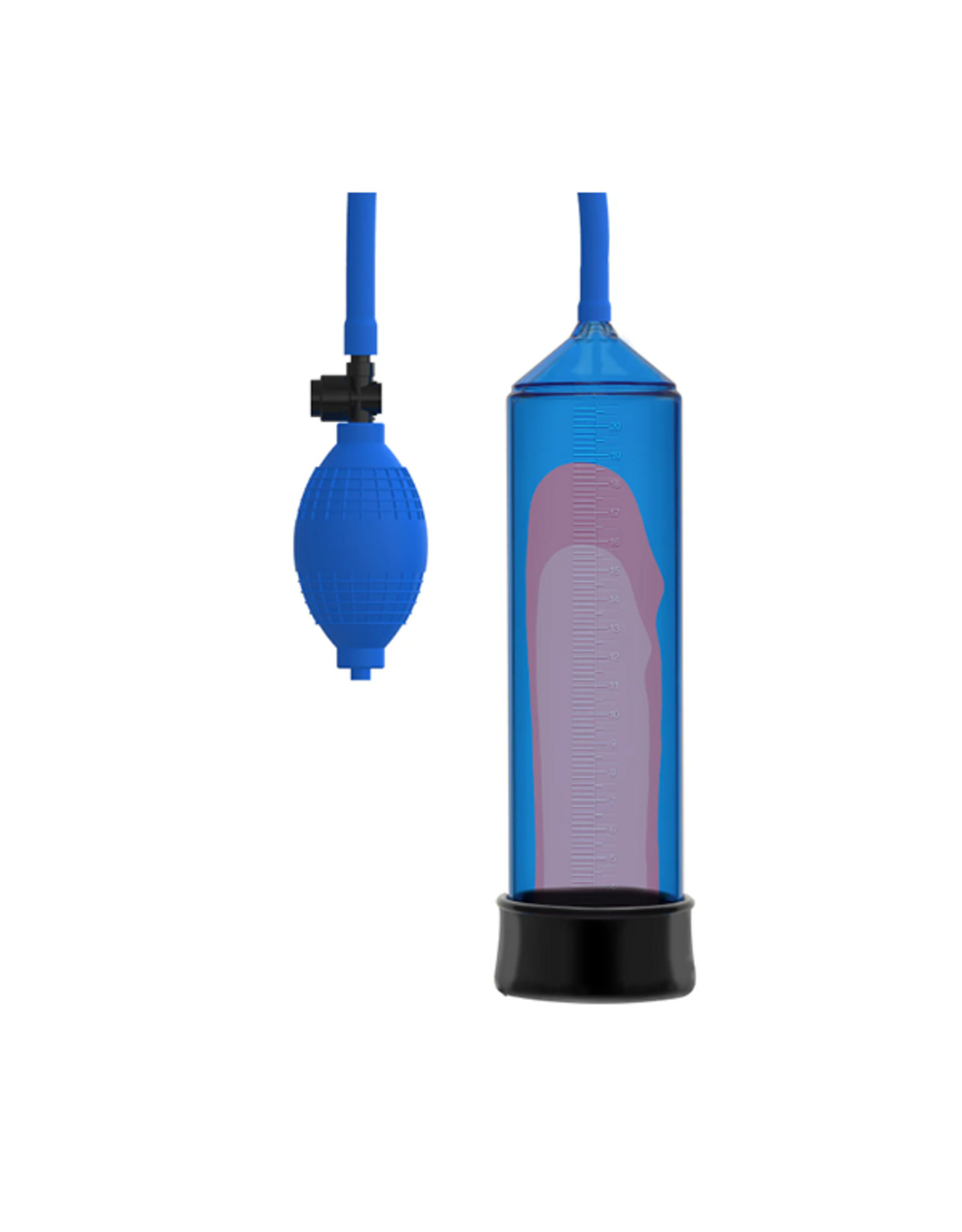 Fusion X Starter Penis Pump Blue