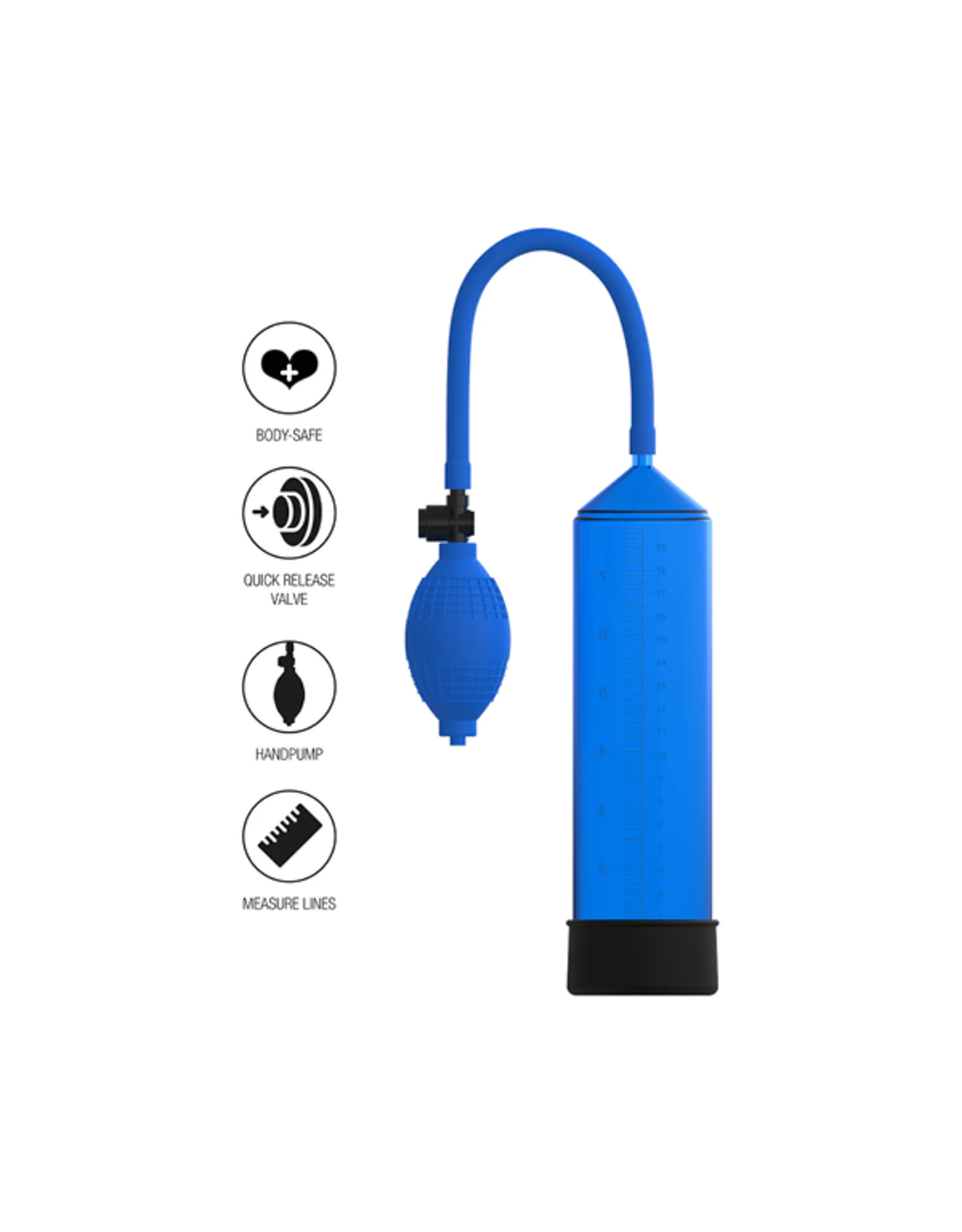 Fusion X Starter Penis Pump Blue