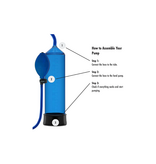Fusion X Starter Penis Pump Blue