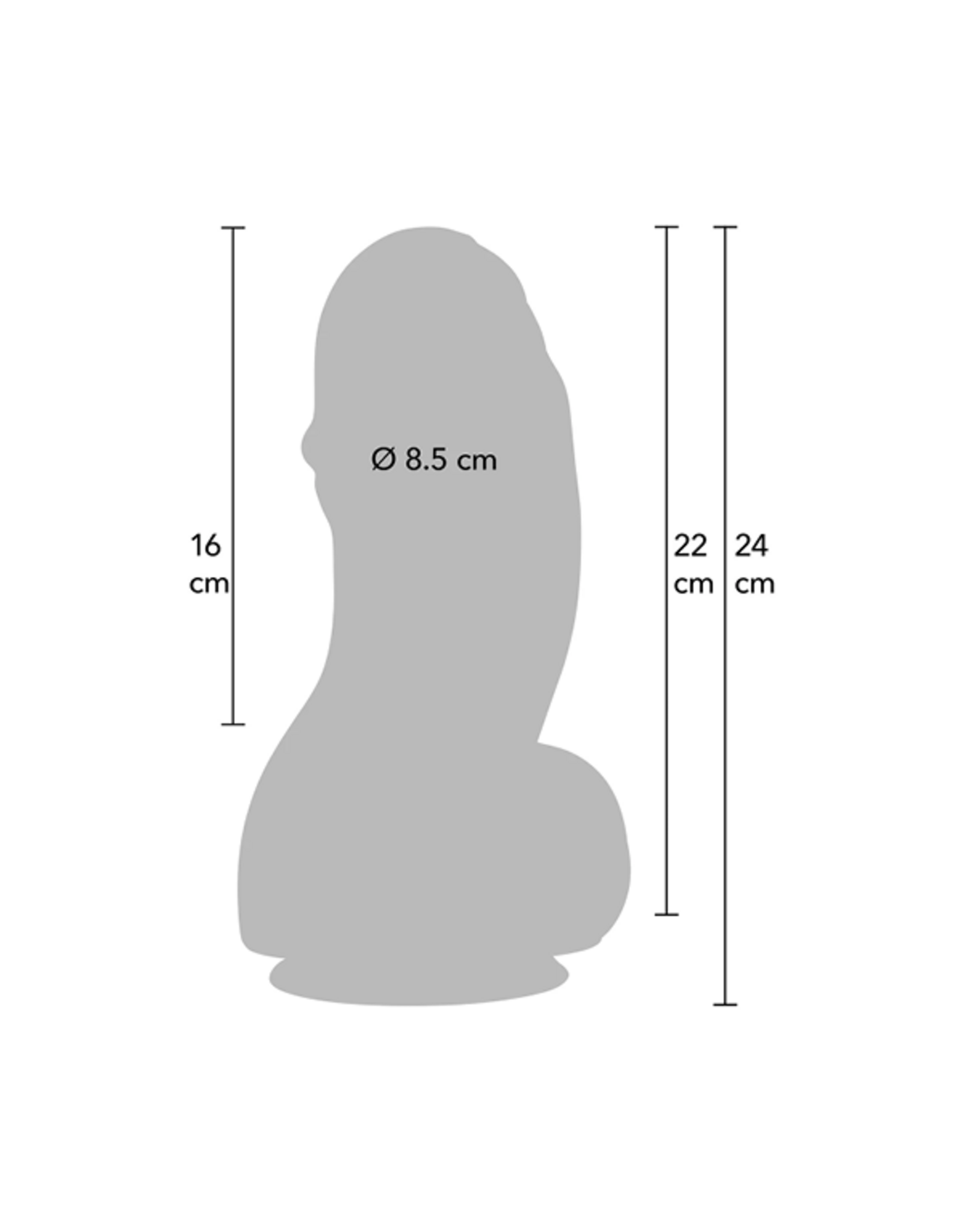 Fat Boys Dildo PVC 22cm