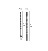 Extreme Ribbed Penis Dilator Set