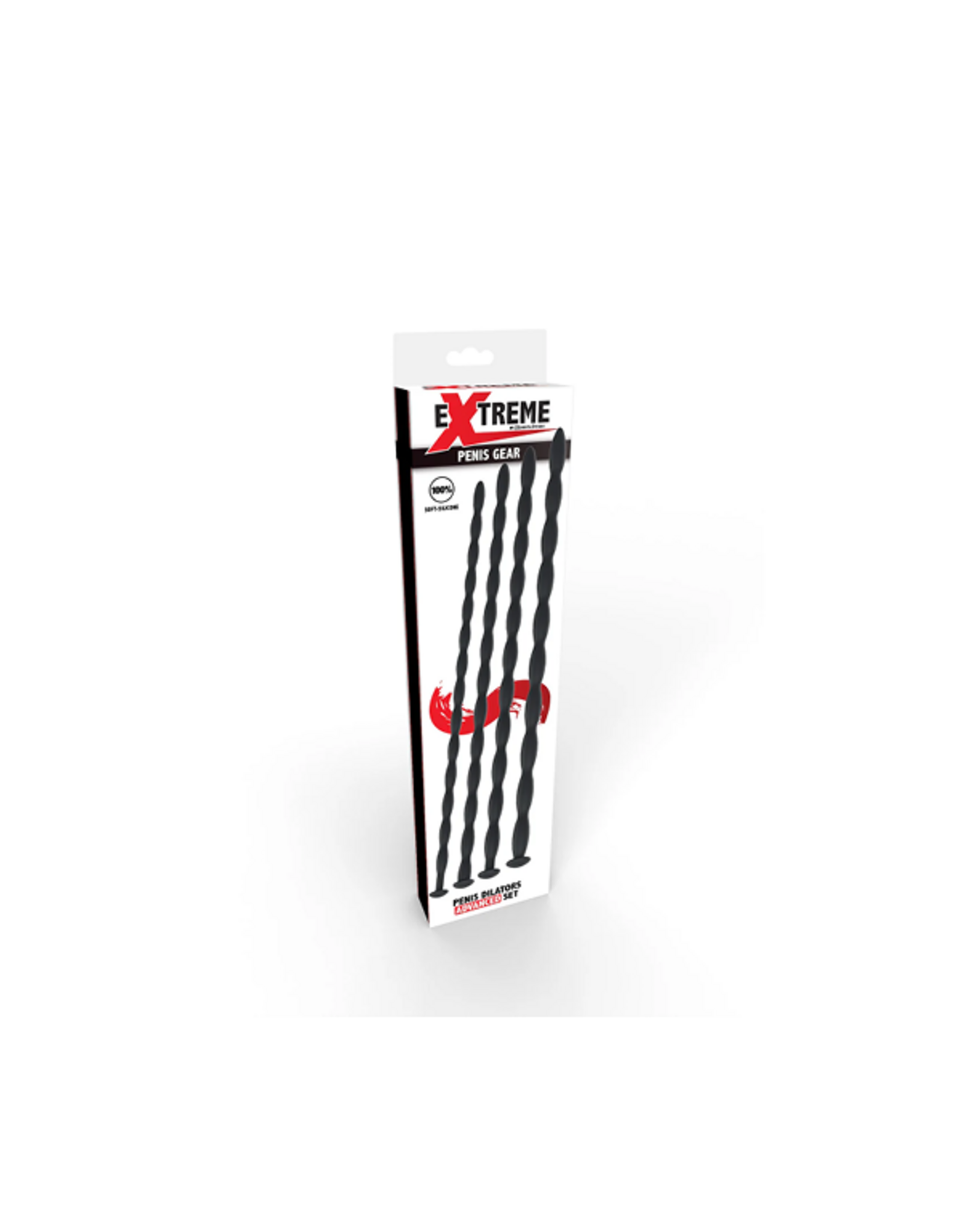 Extreme Ribbed Penis Dilator Set - Copy