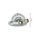 Stainless Cock Vault X-Short Chasity Cage
