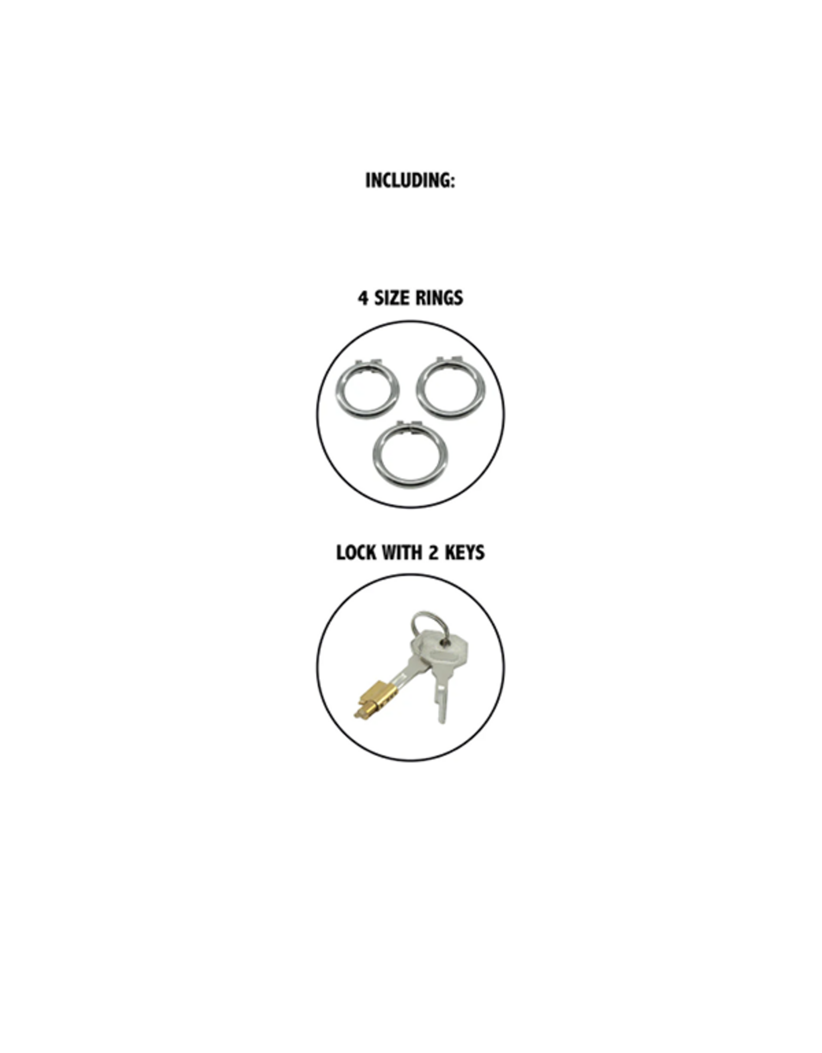 Stainless Cock Vault X-Short Chasity Cage