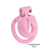 Sissy Trainer Cock Lock X-Short Pink