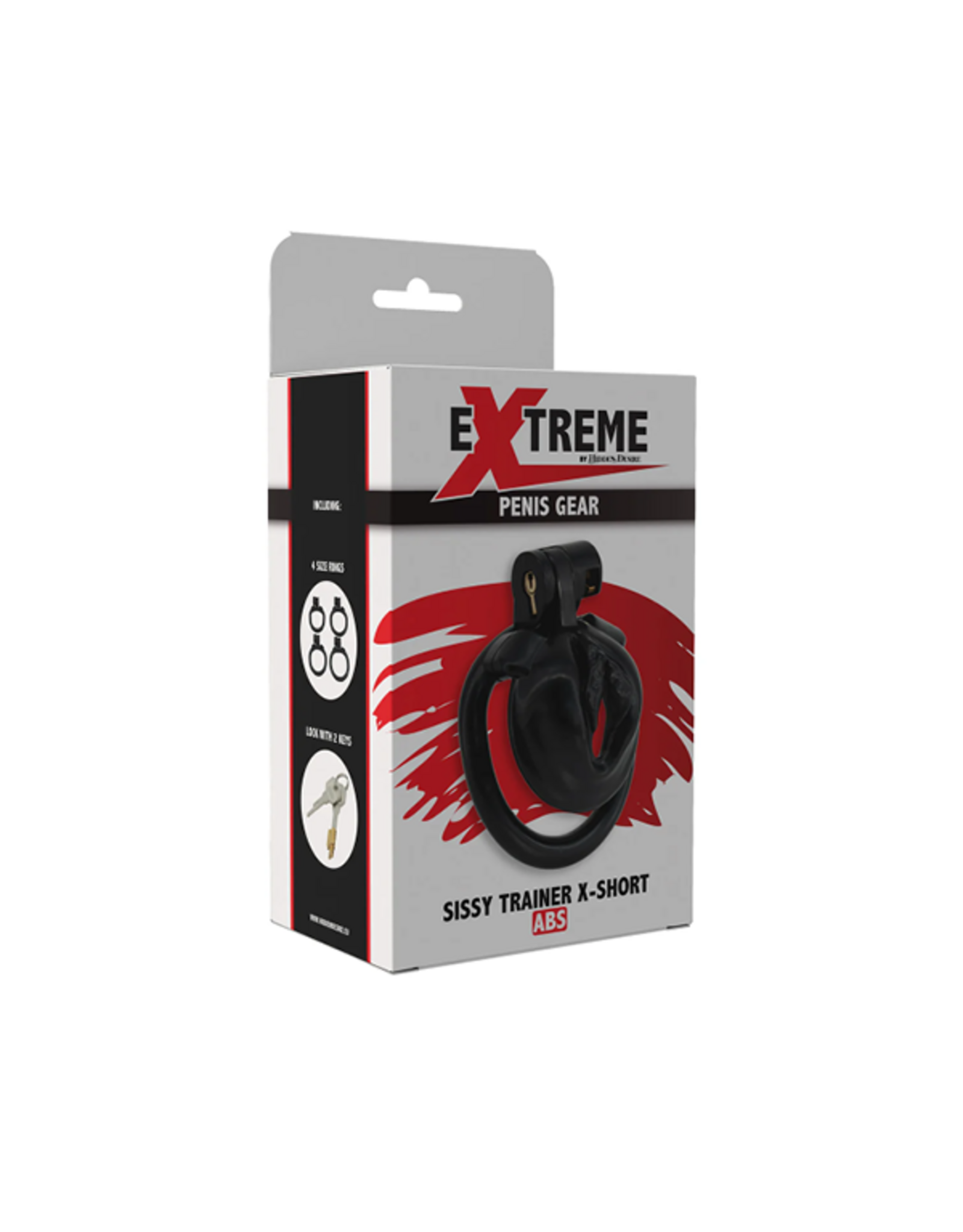 Sissy Trainer Cock Lock X-Short Black
