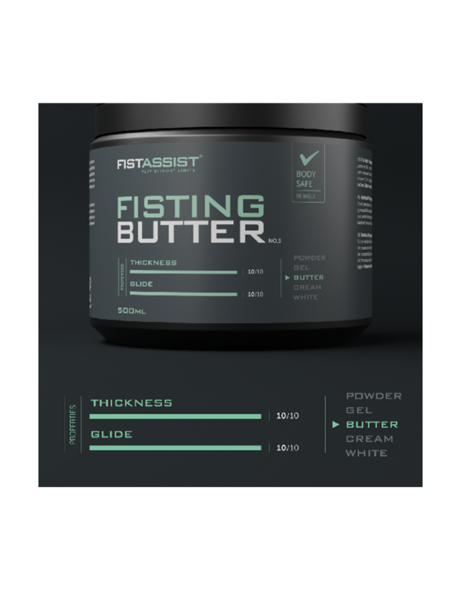 Fist Assist Fisting Butter 500ml