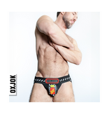 OXJOK OXJOK POPPERJOCK 3D Rubber Huffer Jock Black