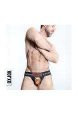 OXJOK OXJOK POPPERJOCK 3D Rubber Huffer Jock Black