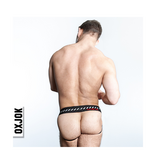 OXJOK OXJOK POPPERJOCK 3D Rubber Huffer Jock Black
