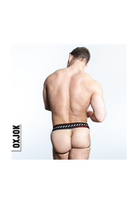 OXJOK OXJOK POPPERJOCK 3D Rubber Huffer Jock Black