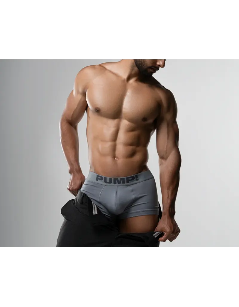 PUMP!  PUMP! GRAY CLASSIC BOXER