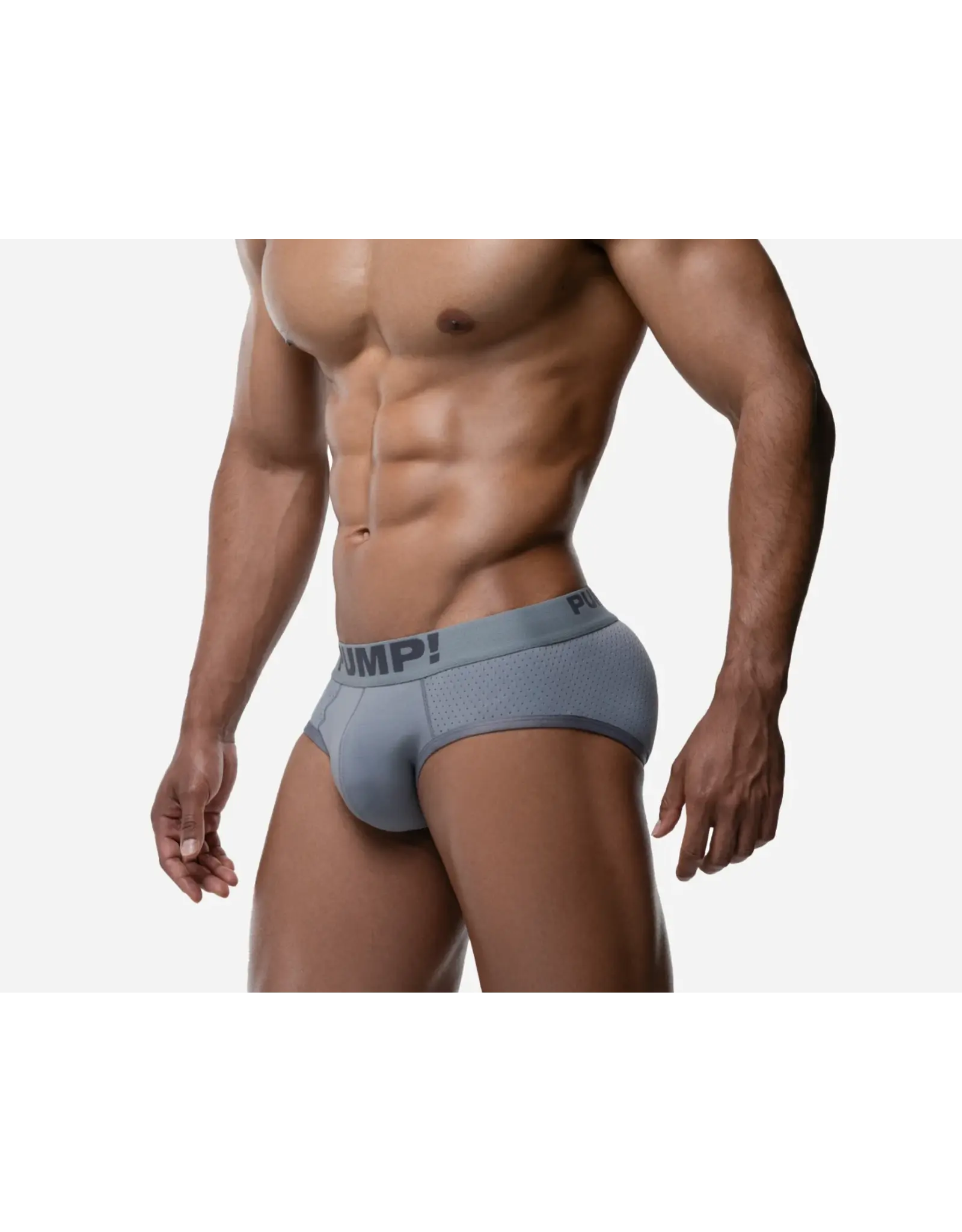 PUMP!  PUMP! GRAY CLASSIC BRIEF