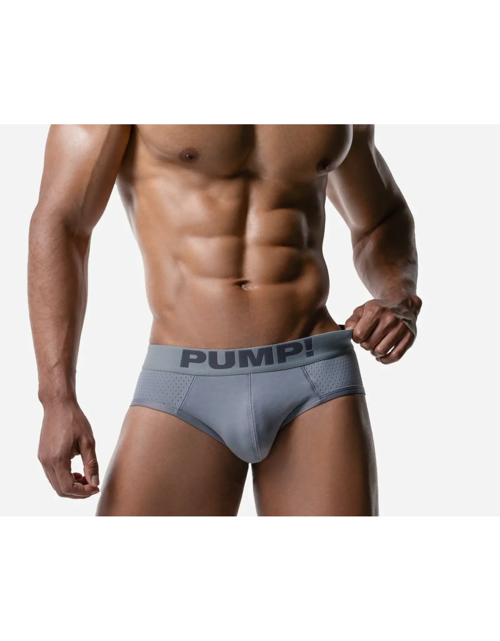 PUMP!  PUMP! GRAY CLASSIC BRIEF