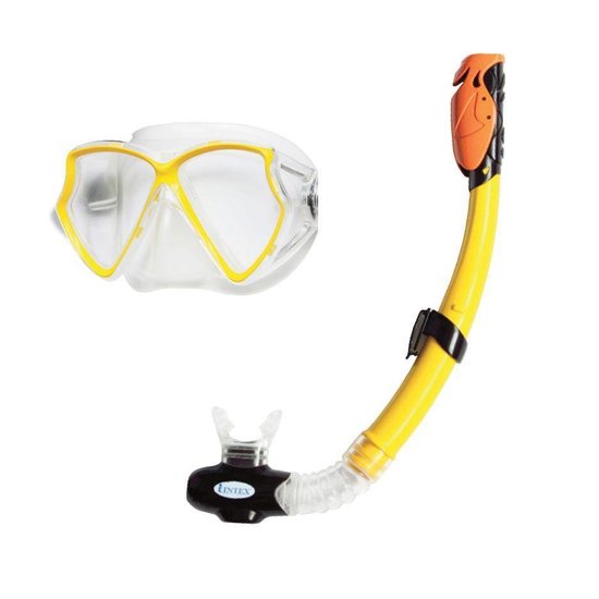 Intex Sillicone Aviator Pro Swim snorkelset