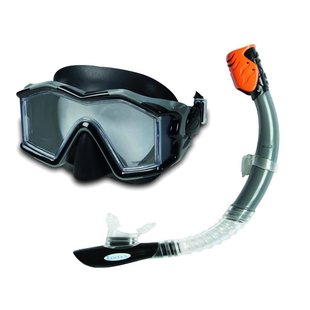 Sillicone Explorer Pro Swim snorkelset