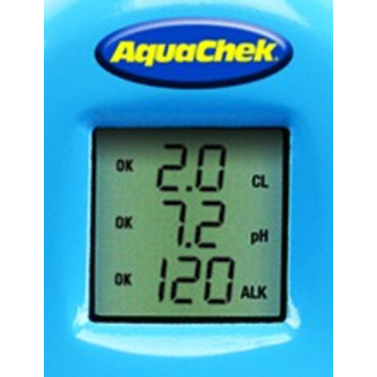 AquaChek digitale testset + 25 teststrips