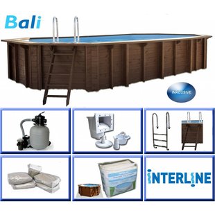 Zwembad Bali 840x490x136 cm (complete set)