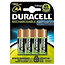 Duracell Batterijen oplaadbaar type AA (4 stuks)