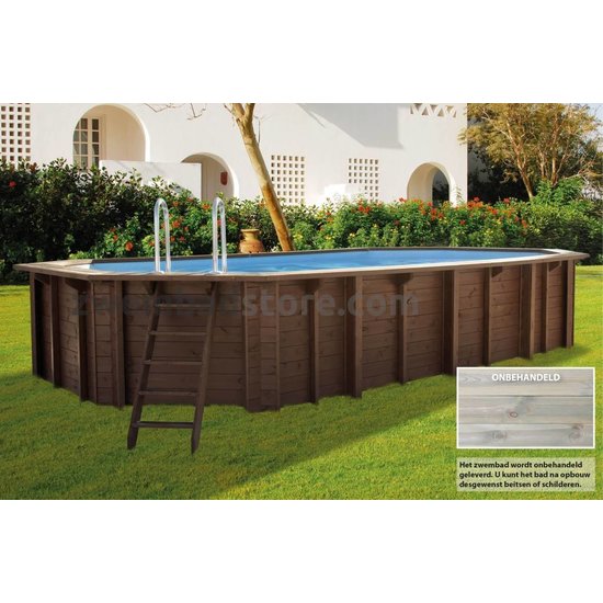 Interline Zwembad Bali Rechthoek 790x400x138 cm (complete set)