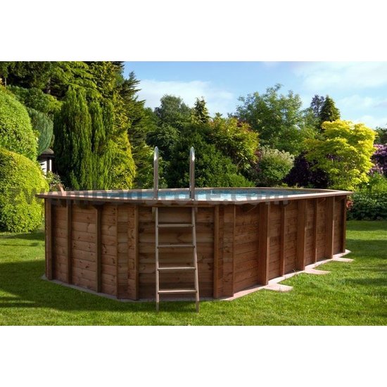 Interline Zwembad Bali Rechthoek 790x400x138 cm (complete set)