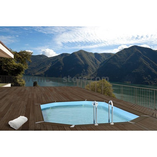 Interline Zwembad Bali Rechthoek 790x400x138 cm (complete set)