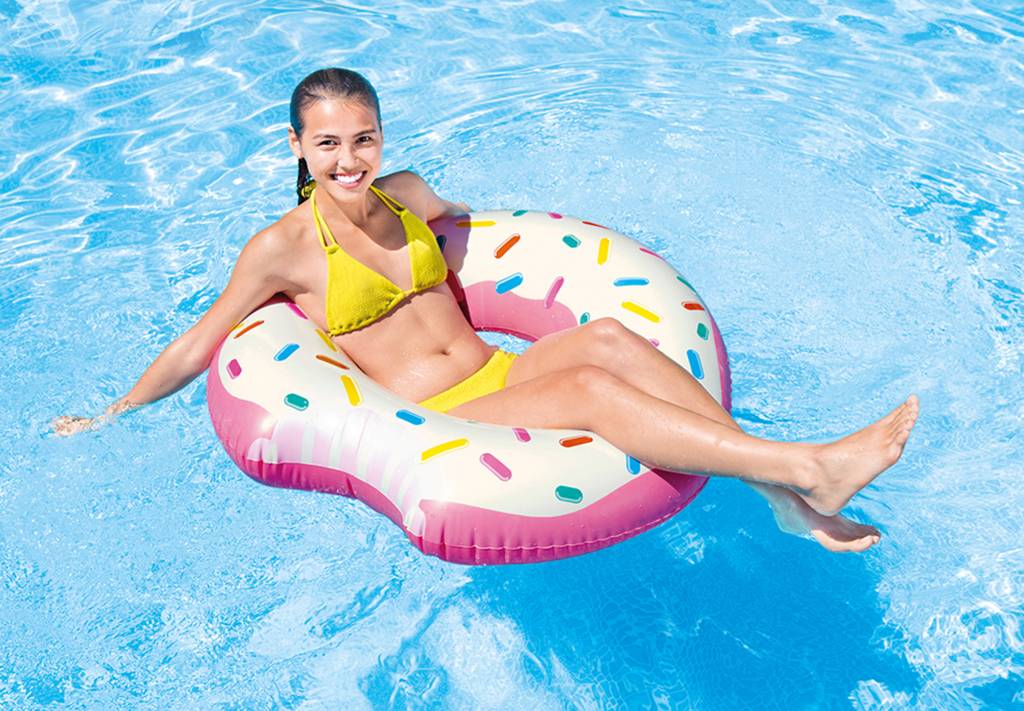 vergiftigen Spaans vloeistof Intex zwemband Donut 107 cm | Zwembadstore.com