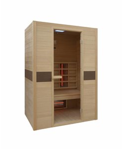 Ruby 2-persoons infraroodcabine sauna