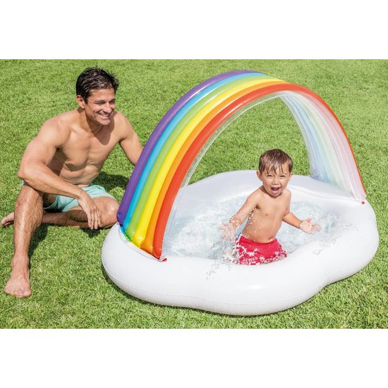 Intex Regenboog babyzwembad