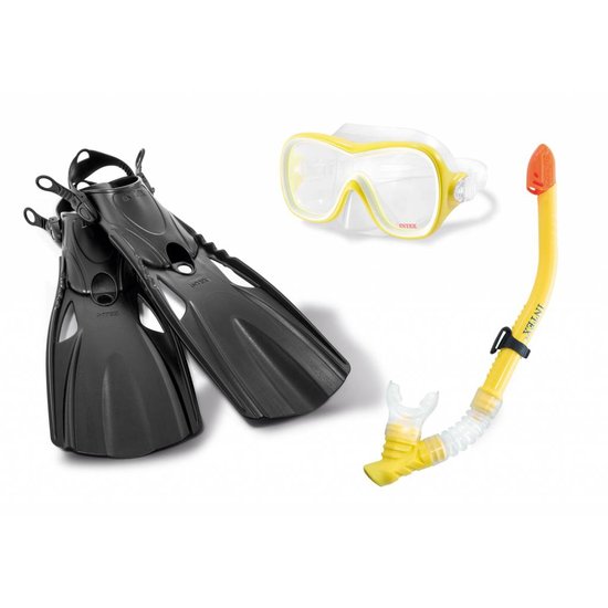 Intex Wave Rider Sports Snorkelset met zwemvinnen