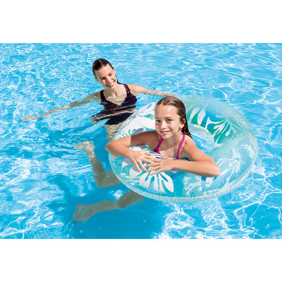 Intex Zwemband Clear Color Tubes 91 cm