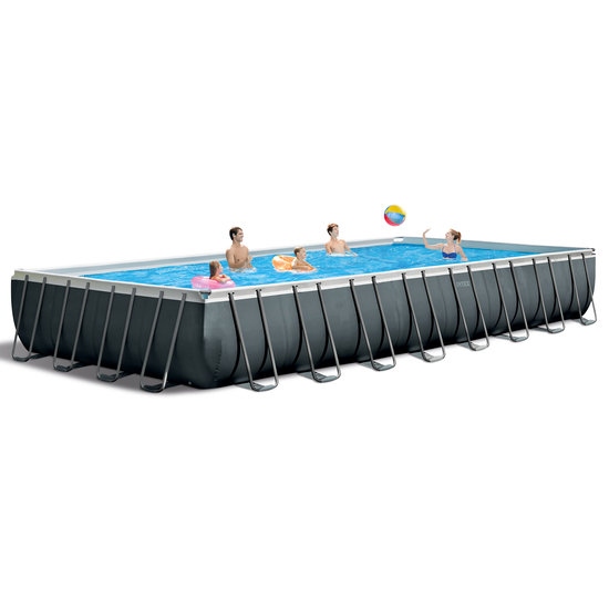 Intex Ultra XTR Frame Pool 975x488x132 cm + zandfilterpomp en acc.