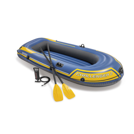 Intex Challenger 2 - 2 persoons boot met peddels en pomp