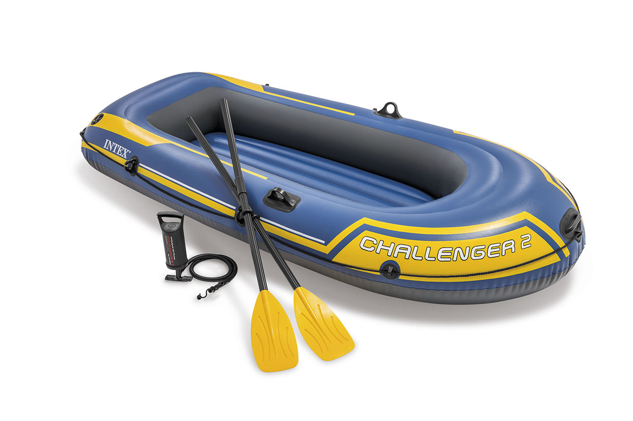 2 - 2 persoons boot met peddels en pomp | Zwembadstore.com