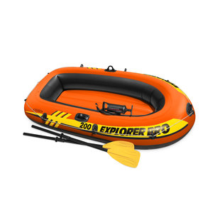 Explorer Pro 200 - 2 pers. boot + peddels en pomp