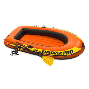 Explorer Pro 300 - 3 pers. boot + peddels en pomp