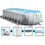 Intex Prism Frame Pool 503x274x122 cm + filterpomp en acc.