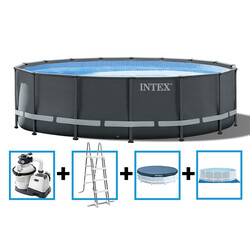 Ultra XTR Frame Pool 488x122 cm + zandfilterpomp en acc.