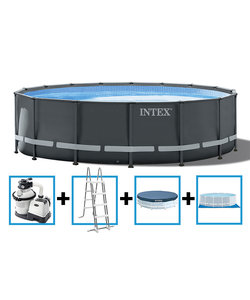 Ultra XTR Frame Pool 488x122 cm + zandfilterpomp en acc.