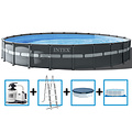 Intex Ultra XTR Frame Pool 732x132 cm + zandfilterpomp en acc.