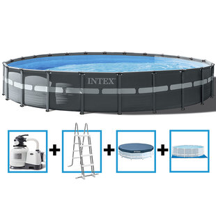 Ultra XTR Frame Pool 732x132 cm + zandfilterpomp en acc.