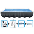 Intex Ultra XTR Frame Pool 732x366x132 cm + zandfilterpomp en acc.