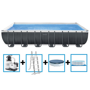 Ultra XTR Frame Pool 732x366x132 cm + zandfilterpomp en acc.